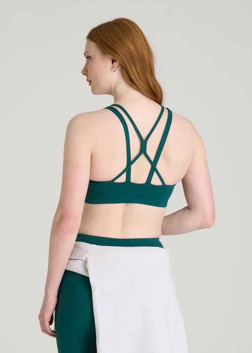 Emerald Jenvycustomtee Veluna Activewear Set With Sleek Crop Top And Leggings Fitness Casual Style - Image 3